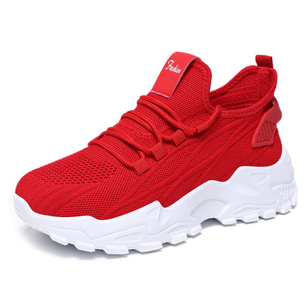 Shoes Women's Shoes Versatile Summer New Casual Breathable Shoes Foreign Trade Cross-Border Thick-Soled Sports Shoes Women's Running Shoes