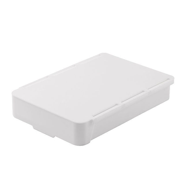 Under-Table Storage Stationery Box Invisible Storage Box Pen Box Drawer Type Office Desk Large Capacity Stationery Storage Box