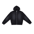 X908 (sweatshirt)-washed and distressed black / S