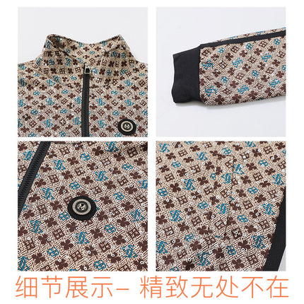 Middle-aged mother spring sportswear suit 2023 new middle-aged and elderly women Spring and Autumn fashion casual two-piece suit