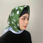 Green Big Wave point / 90*90cm(bawal)