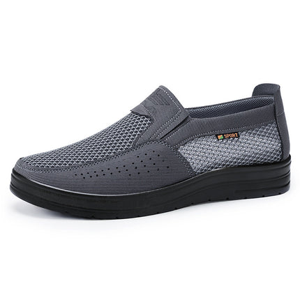 Men's Spring Casual Shoes, Dropshipping Men's Shoes, Old Beijing Cloth Shoes, Lightweight Mesh Shoes, Shallow Mouth Dad Shoes