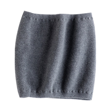 100% Imitation Pure Cashmere Waist Protector, Ultra-Fine Yarn, Super Elastic, Windproof, Breathable and Warm, New Autumn and Winter Belly Protector