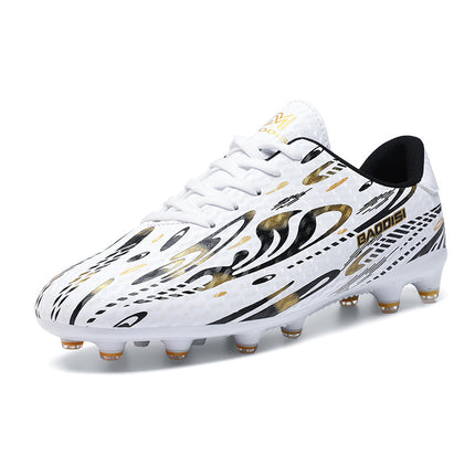 Cross-border football shoes AG spikes broken nails boys and girls children young students professional competition training sneaker wholesale