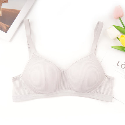 Shantou Factory in stock Women's Bra Lightweight Breathable Comfortable Traceless Underwear Push-up Bra
