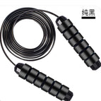 Long 3.2 meters long steel wire rope skipping/black