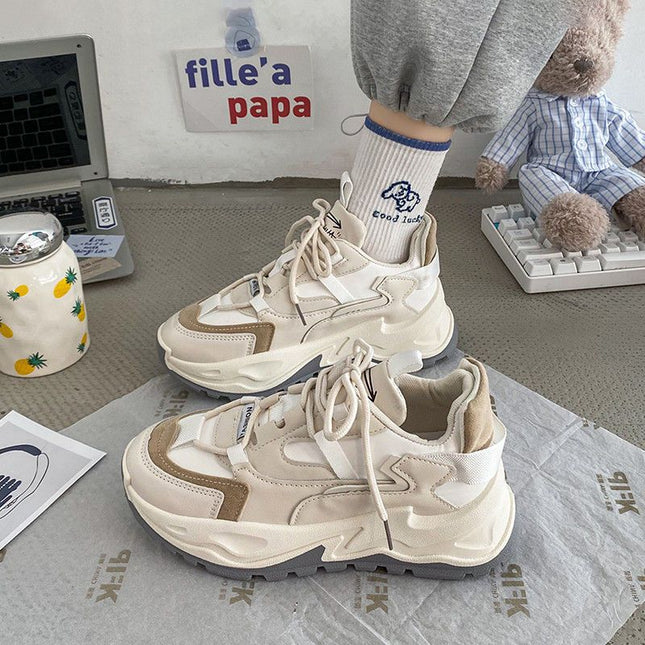 Dad Shoes for Women, New Trendy Shoes for Women, 2025 New Student Autumn New Products, Versatile Thick-Soled Casual Sports Shoes