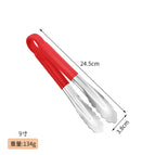 9inch [red plastic clip] 201 stainless steel