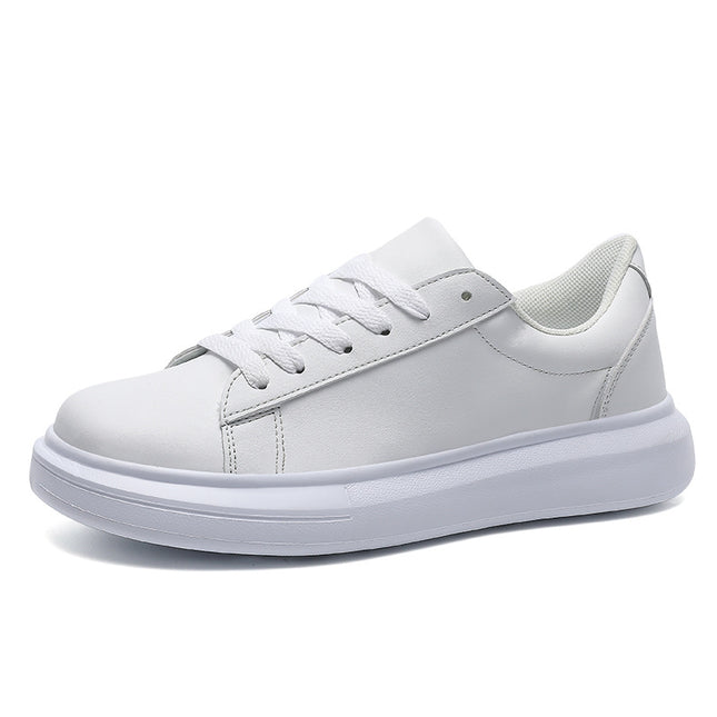 Cross-border Hot Sale White Shoes Four Seasons Breathable Casual Shoes for Couples Flat Shoes for Teenagers and Students