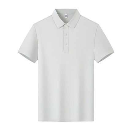 Summer Short-Sleeved Polo Shirt Work Clothes Custom T-Shirt Printed Logo Company Corporate Group Clothing Embroider Classy Business t