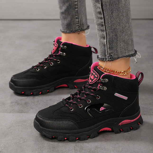 2025 New Spring and Autumn Soft-soled Light sneaker Women's Non-slip Wear-resistant Boots Casual Comfortable All-match Women's Shoes