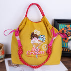 Yellow ice cream cone (excluding shoulder strap) / Medium