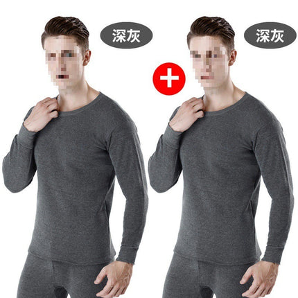 Men's thermal underwear suit fleece-lined thickened youth cotton sweater bottoming autumn pants autumn pants winter other