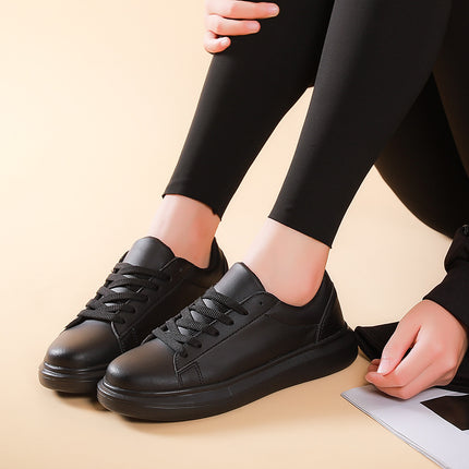 Cross-border Hot Sale White Shoes Four Seasons Breathable Casual Shoes for Couples Flat Shoes for Teenagers and Students