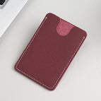 [palm pattern] burgundy