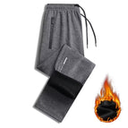 Velvet dark gray-straight / 3XL