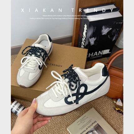 Trendy Shoes~ Women's Shoes with 5cm Hidden Height Increase for Petite Individuals, German Training Style, 2026 Autumn New Sports Casual Shoes
