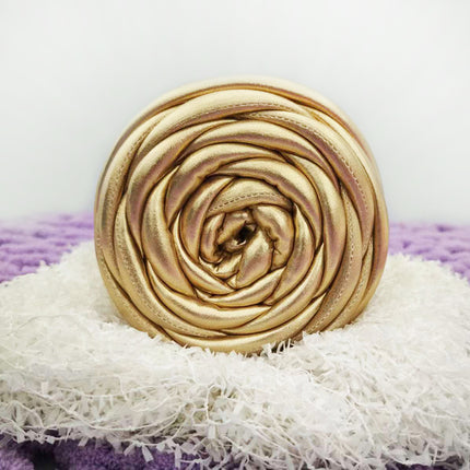 Metallic Shiny Leather Ultra-Thick 2cm Icelandic Thick Yarn for Handmade Knitting DIY Cat Nest Bags Baby Crib Bumper Cord