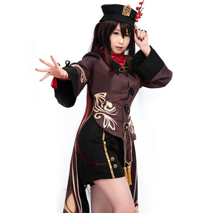 The Original God walnut cos clothing children's animation game Death Hall main C clothing full Halloween performance clothing wig