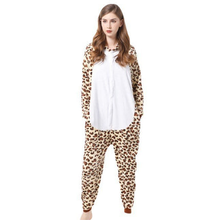 Mixed batch autumn and winter flannel adult cartoon conjoined animal pajamas cheese cat home clothes thick toilet wholesale