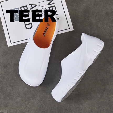 Wholesale High-End Chef Shoes for Five-Star Hotels, Non-Slip, Waterproof and Oil-Proof Waiter Work Shoes, Kitchen Rain Boots