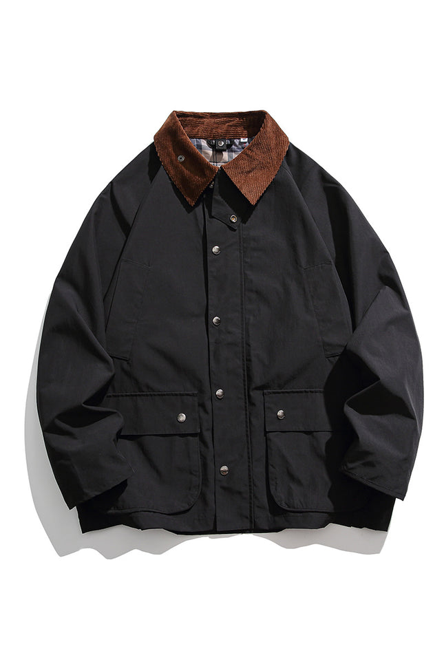 Outdoor fan can soar Anxin with retro hunting suit loose jacket windbreaker frock coat re-engraved 8101