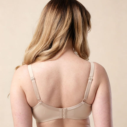 European and American Cross-Border Hot-Selling H-Cup Large Size Nursing Bra, Anti-Sagging Underwire, Thin Cup, Anti-Chafing Shoulder Straps, Simple Style, Export