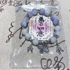 Floral butterfly bracelet (purple) bag