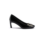 Black patent leather / 34