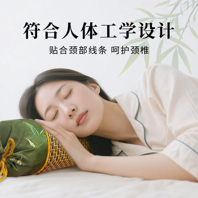 Mugwort Cervical Spine Pillow Mat Cylindrical Pillow Pure Mugwort Household Cervical Spine Cylindrical Candy Mugwort Pillow Manufacturer Wholesale