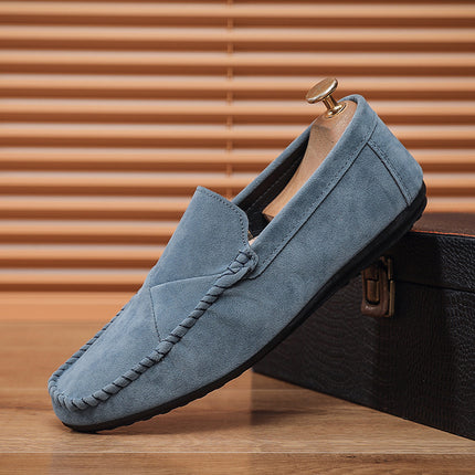 Summer Men's Shoes Casual Single-layer Shoes All-match Sports Slip-on Legs Low-top Driving Shoes Trendy Shoes Cross-border Men's Shoes