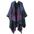 Qingming up the river purple cyan