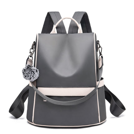 Oxford Cloth Canvas Backpack for Women 2026 New Korean Style Trendy Versatile Travel School Bag Women's Backpack Cross-Border