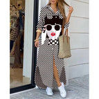 Black checkerboard / S