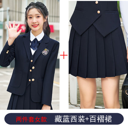 Wholesale New Autum Clothing for Men and Women, Middle and High School Uniforms, Jk Uniforms, Suits, Three-Piece College Style Suits