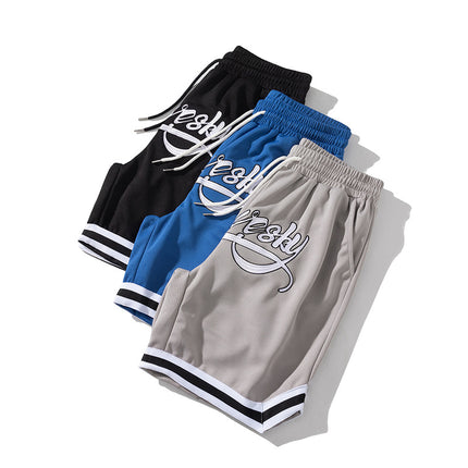 Summer New Sports Shorts Men's Fitness American Style High Street Sports Basketball Pants Training Shorts Casual Pants Mid-length Pants
