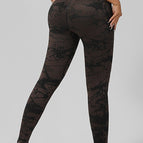 Trousers-dark brown / S