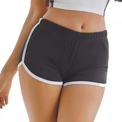 Foreign Trade New Summer Women's Shorts Hot Pants European and American Women's Sexy Sports Shorts Yoga Yoga Pants