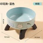 Printed blue style [goblet bowl]] / independent opp packaging