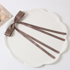 Ribbon style light brown 7g duckbill clip
