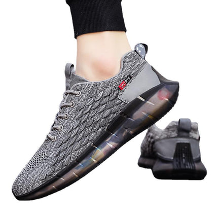Putian Coconut Men's Shoes Summer Sports Mesh Shoes Men's Flying Weaving Mesh Surface Running Casual Black Torre Trendy Shoes