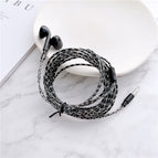 1.2m black crystal line without microphone