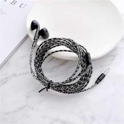 Headphone Wired Extension Cable 2m In-Ear Computer Host Round Hole Jack Mobile Phone Universal Headphone Cable Monitoring