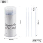1 piece (pack of 100 pieces) / Blue and white bottle