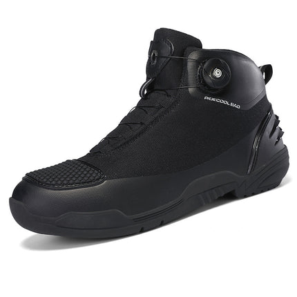 Cross-Border Waterproof Mesh Motorcycle Shoes, Mesh Surface Off-Road Men's and Women's Rally Riding Shoes, Motorcycle Gear, Summer Breathable