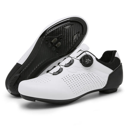 Bicycle Shoes, Cycling Shoes, Men's and Women's Road Bike Lock Shoes, Mountain Bike Assist Shoes, Hard-Soled, Lightweight, Breathable, Outdoor