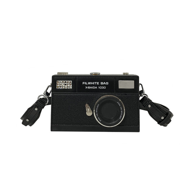 Ins Retro Crossbody Bag for Women Simple Couple Mobile Phone Bag Trendy Cool Camera Shoulder Mobile Phone Coin Purse Men's Crossbody Bag
