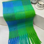 Rainbow seahorse hair-blue-green / 200