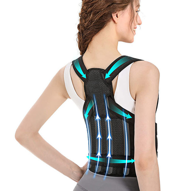 Cross-border Back Strap Adult Children Sitting Posture Strap Anti-kyphosis Strap Posture Strap
