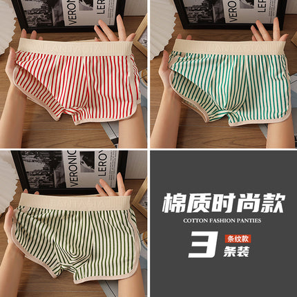 Striped Arlo Pants Casual Loose plus size Breathable Boxers Men's Pajama Shorts Underpants Spa Vacation Wear